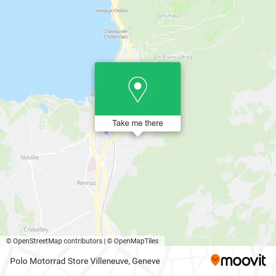 Polo Motorrad Store Villeneuve map