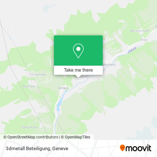 3dmetall Beteiligung map