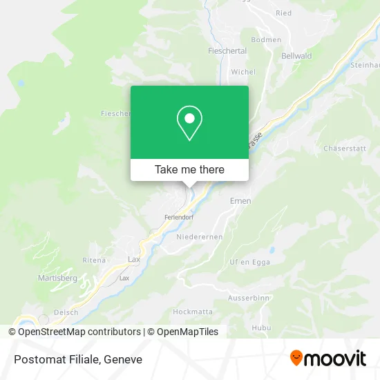 Postomat Filiale map