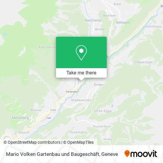 Mario Volken Gartenbau und Baugeschäft map