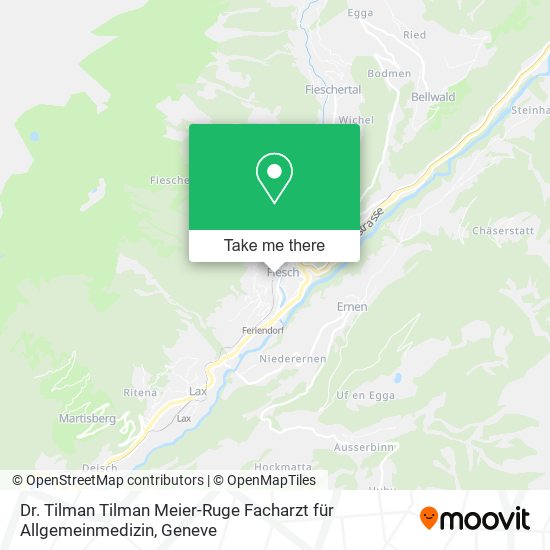 Dr. Tilman Tilman Meier-Ruge Facharzt für Allgemeinmedizin map