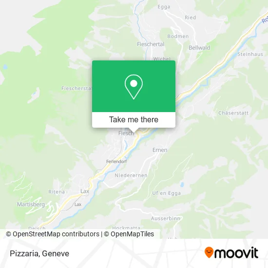 Pizzaria map