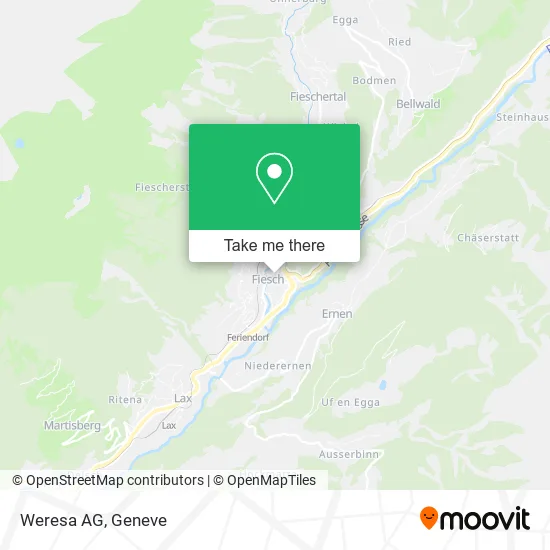 Weresa AG map