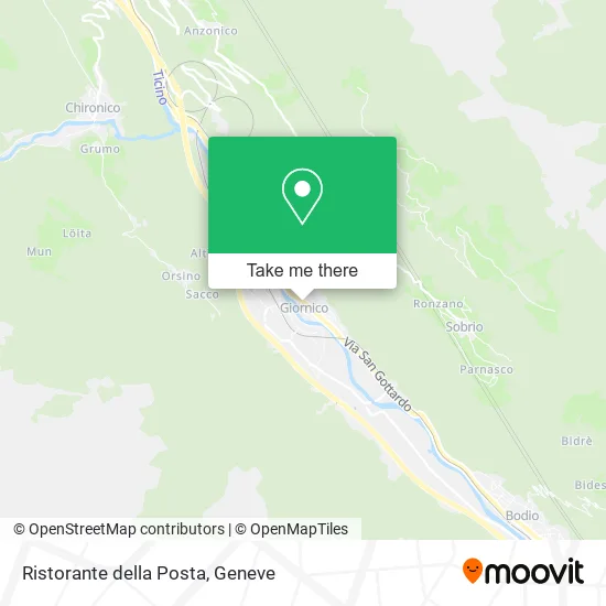 Ristorante della Posta map