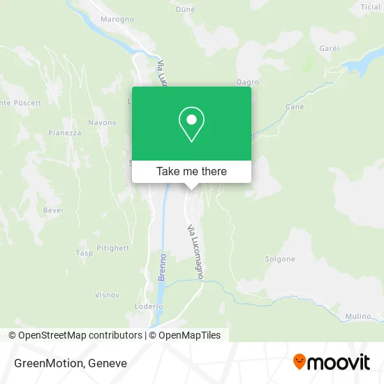GreenMotion map
