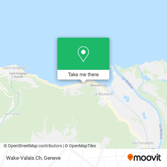 Wake-Valais.Ch map