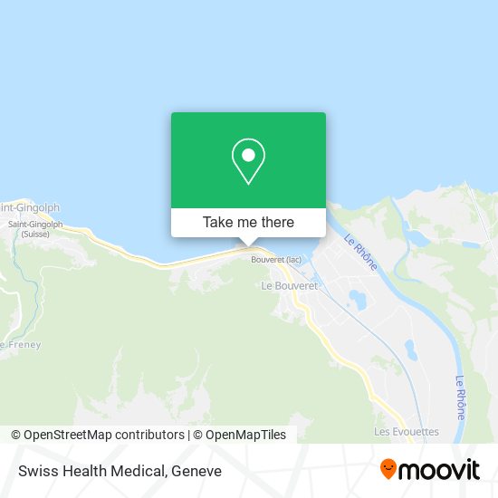 Swiss Health Medical map