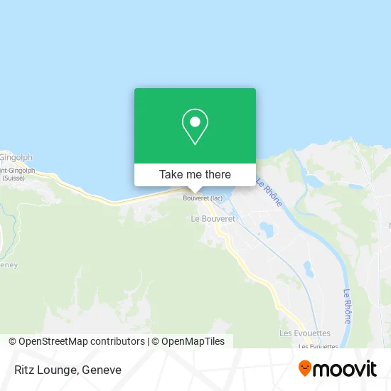 Ritz Lounge map