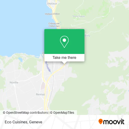 Eco Cuisines map