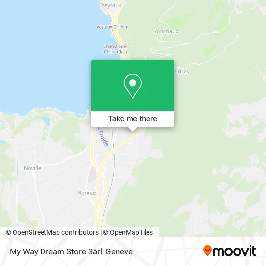 My Way Dream Store Sàrl map