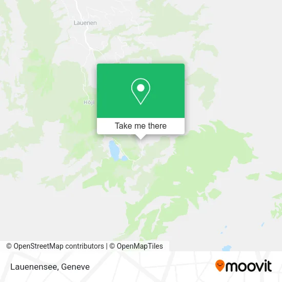 Lauenensee map