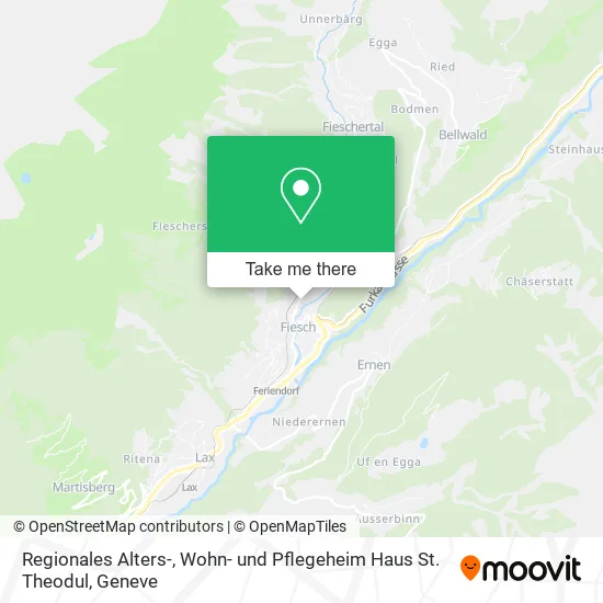 Regionales Alters-, Wohn- und Pflegeheim Haus St. Theodul map