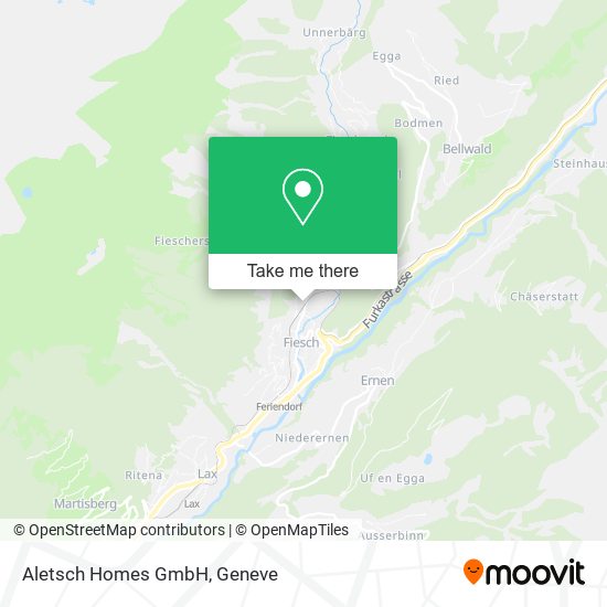 Aletsch Homes GmbH map