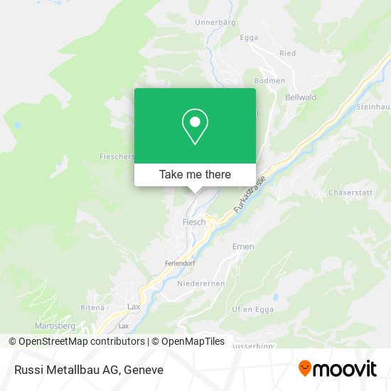 Russi Metallbau AG map