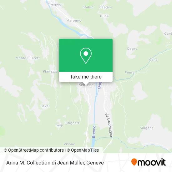 Anna M. Collection di Jean Müller map