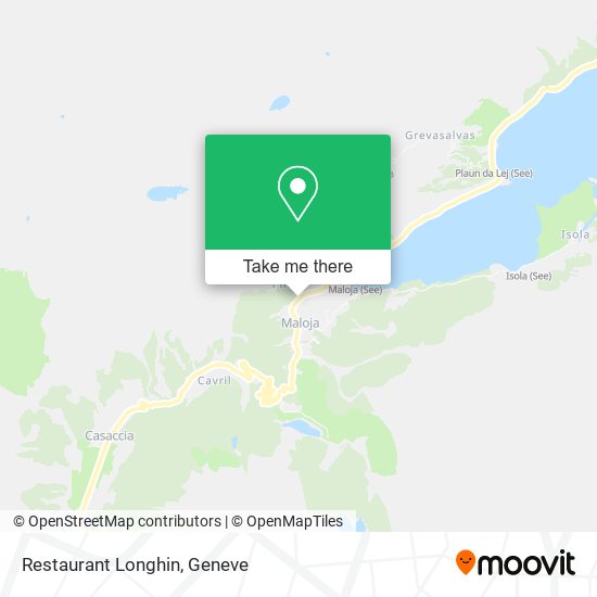 Restaurant Longhin map