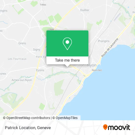 Patrick Location map