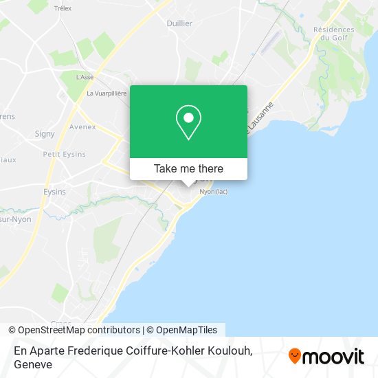En Aparte Frederique Coiffure-Kohler Koulouh map