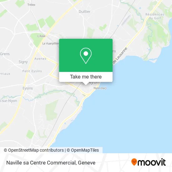 Naville sa Centre Commercial map