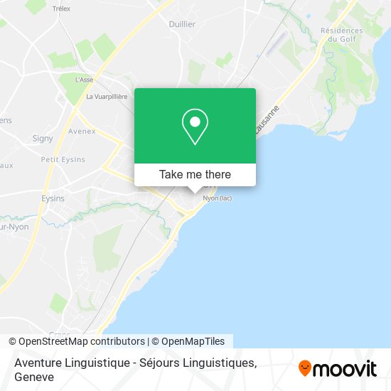 Aventure Linguistique - Séjours Linguistiques map