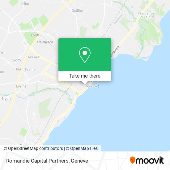 Romandie Capital Partners map