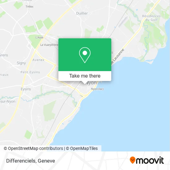 Differenciels map