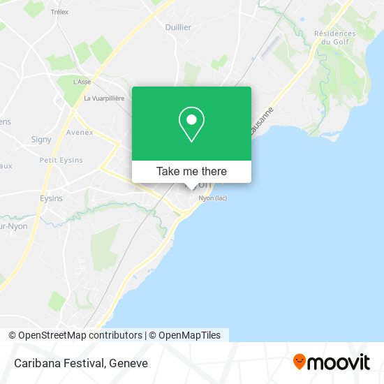 Caribana Festival map