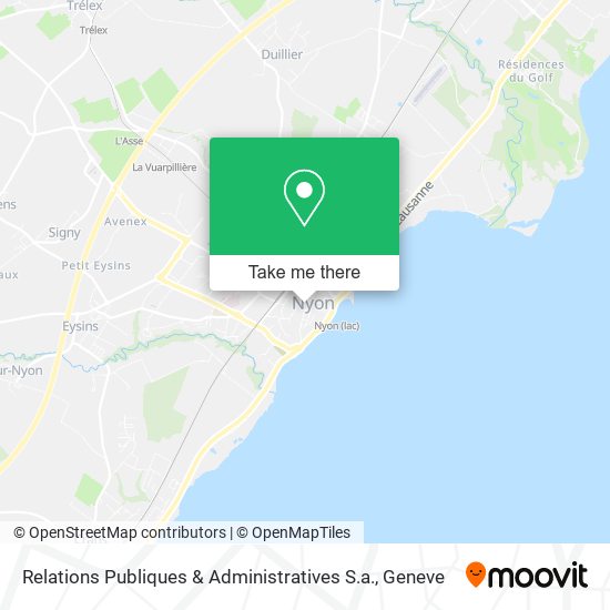 Relations Publiques & Administratives S.a. map