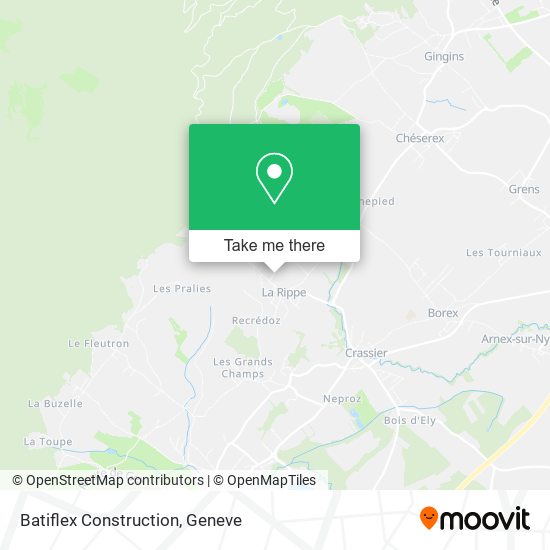 Batiflex Construction map
