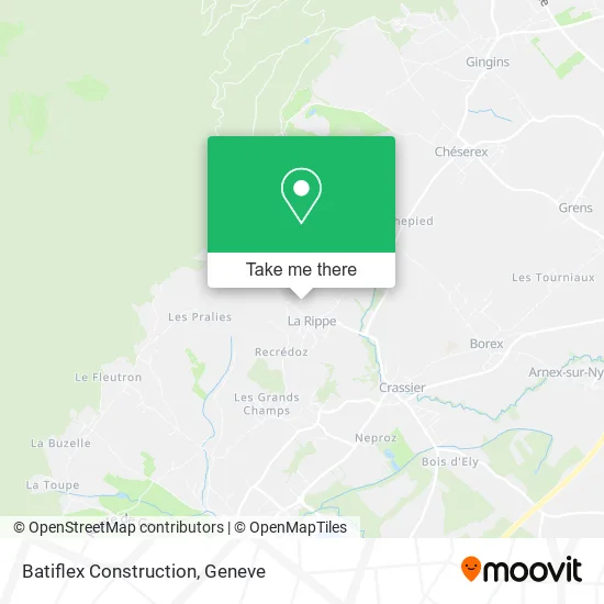 Batiflex Construction map
