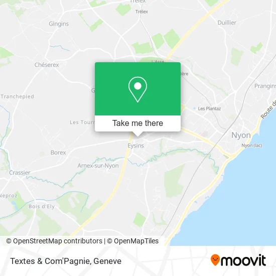 Textes & Com'Pagnie map