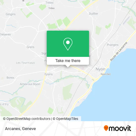 Arcanes map