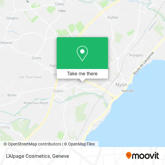 L'Alpage Cosmetics map