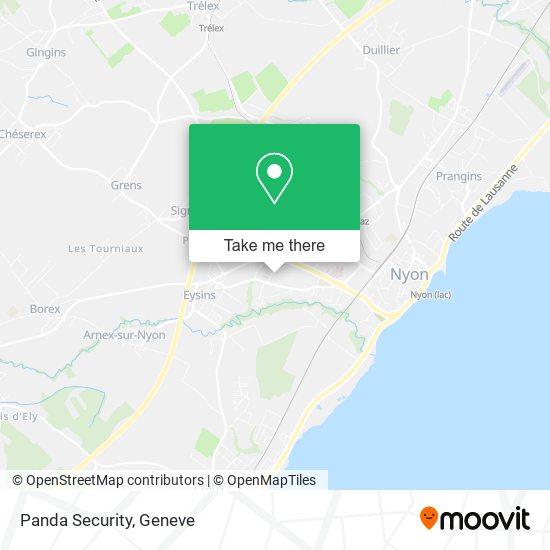 Panda Security map