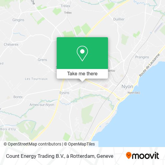 Count Energy Trading B.V., à Rotterdam map