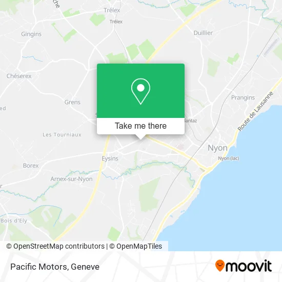 Pacific Motors map