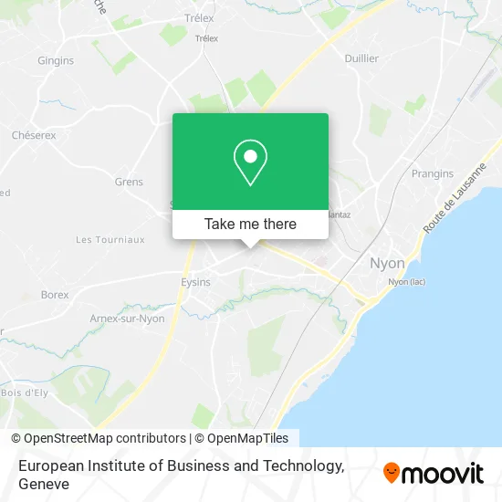 European Institute of Business and Technology map