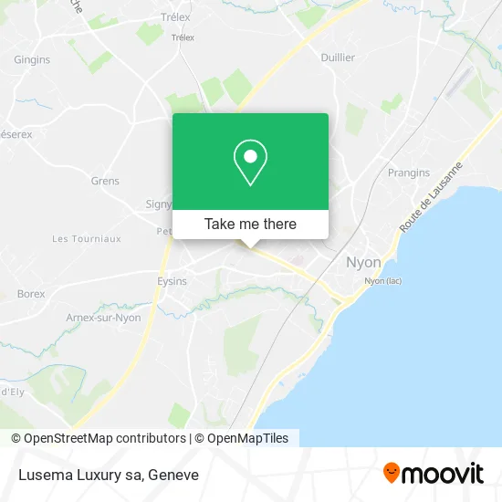 Lusema Luxury sa map