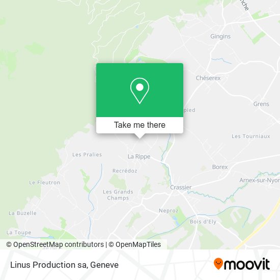 Linus Production sa map