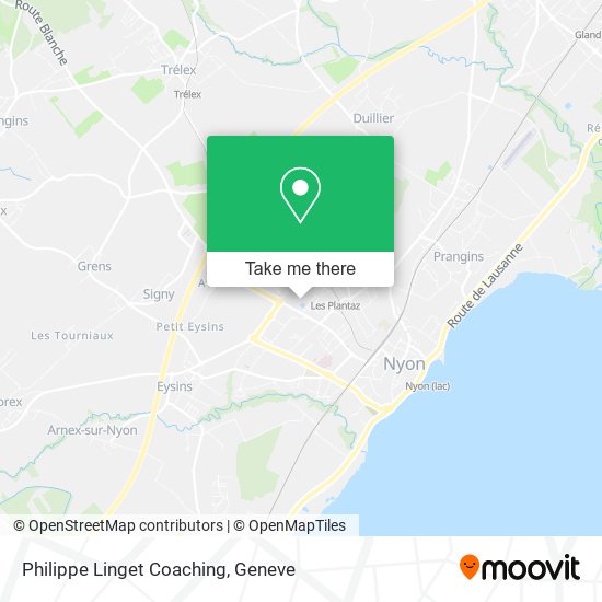 Philippe Linget Coaching map