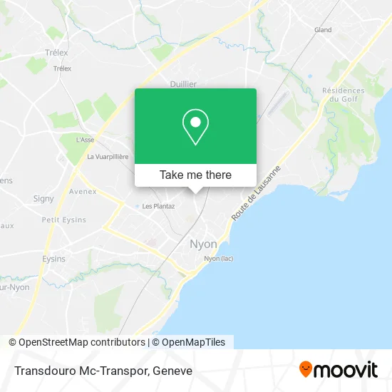 Transdouro Mc-Transpor map