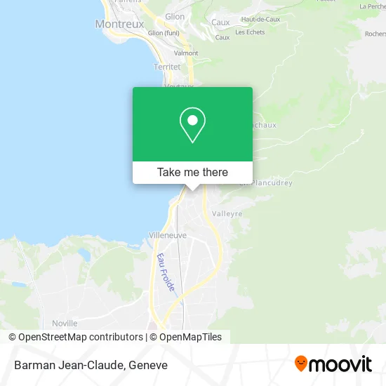 Barman Jean-Claude map