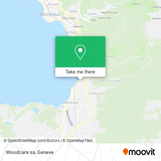 Woodcare sa map