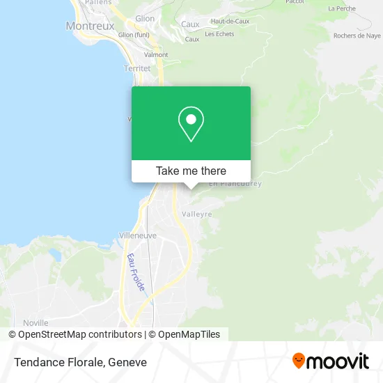 Tendance Florale map