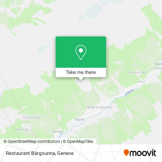 Restaurant Bärgsunna map
