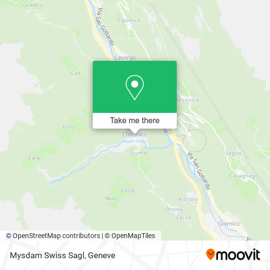 Mysdam Swiss Sagl map