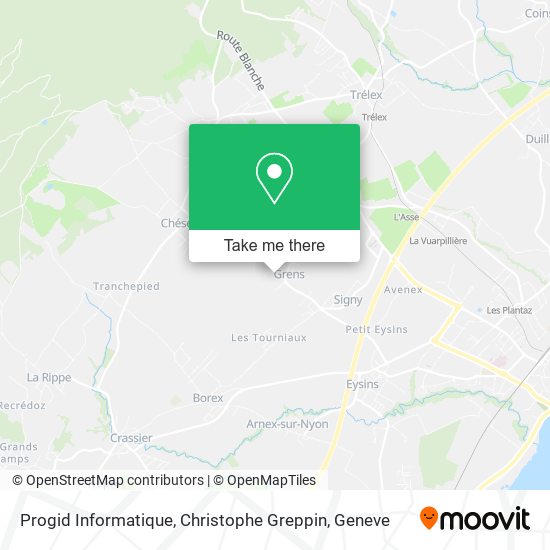 Progid Informatique, Christophe Greppin map