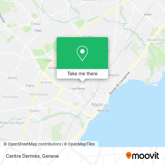 Centre Dermès map
