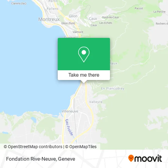 Fondation Rive-Neuve map