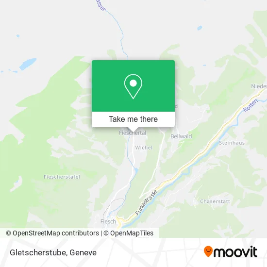 Gletscherstube map